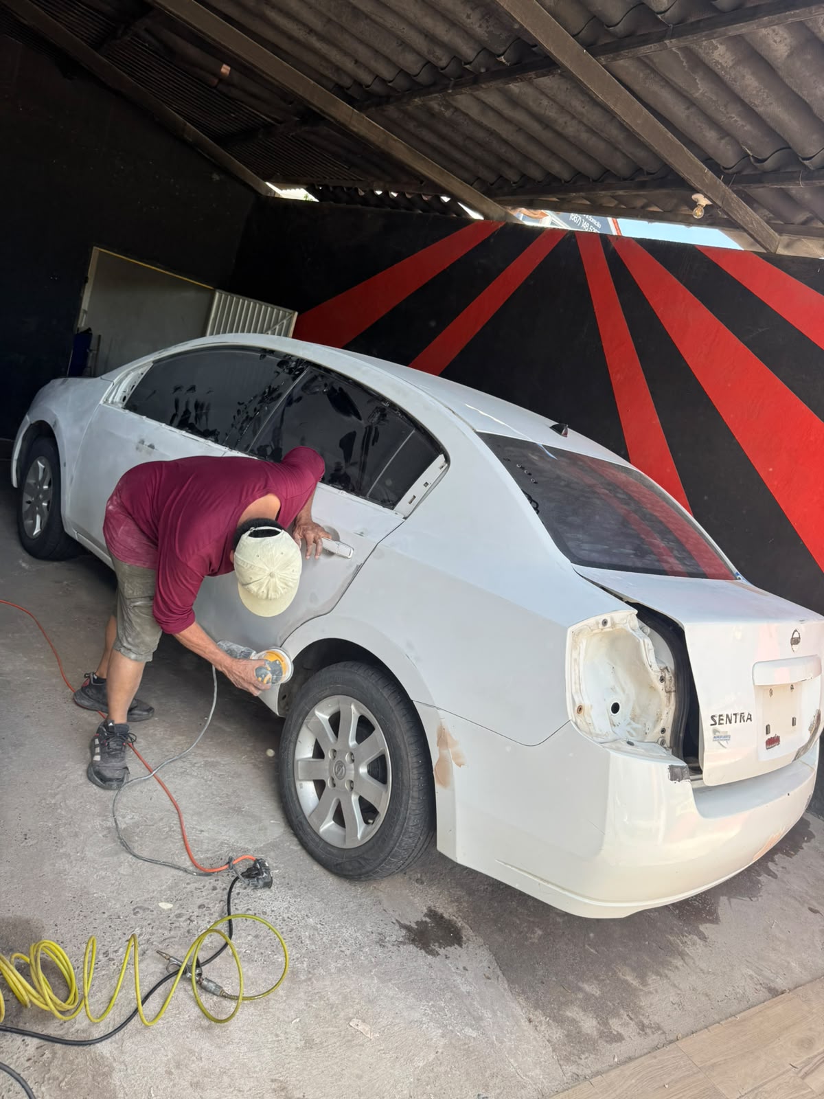 Motor en servicio